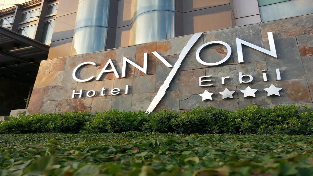 Canyon Hotel Erbil Exterior foto
