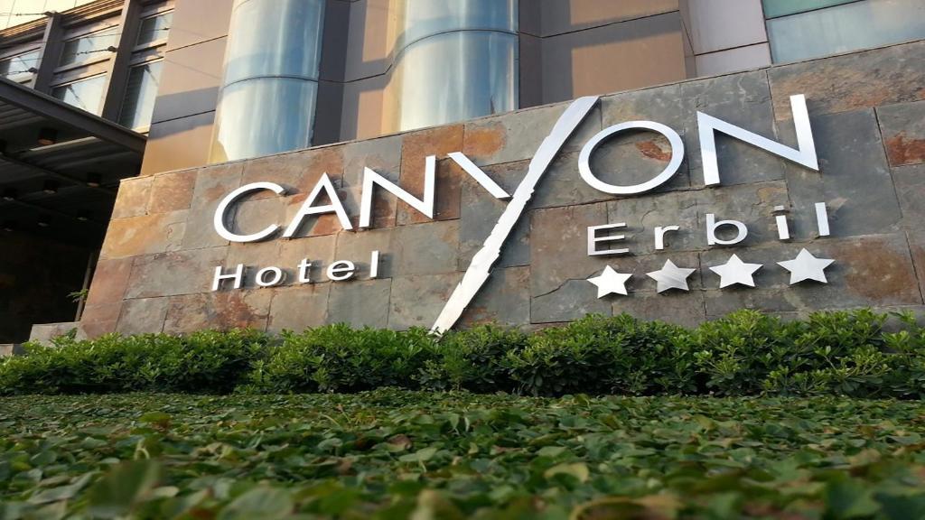 Canyon Hotel Erbil Exterior foto